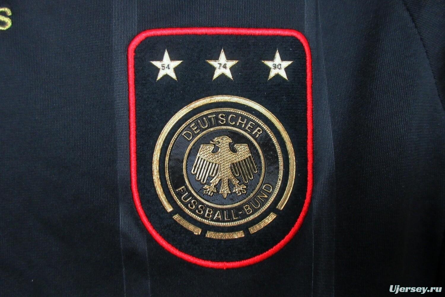 Retro 2010 Germany Away Black Jersey