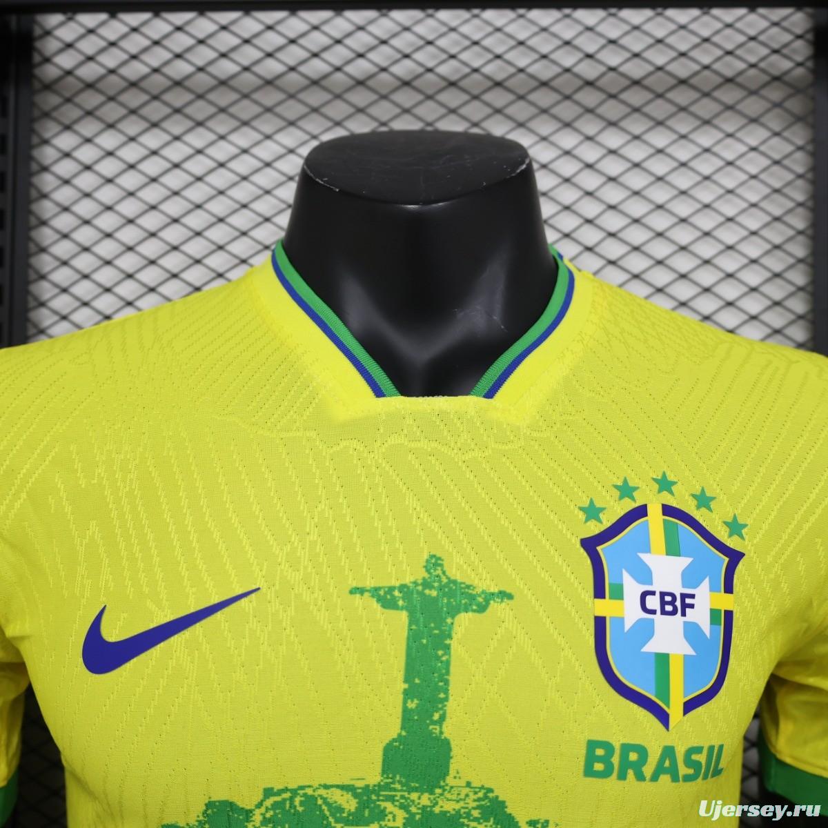 Player Version 2023 Brazil Yellow Special Jersey