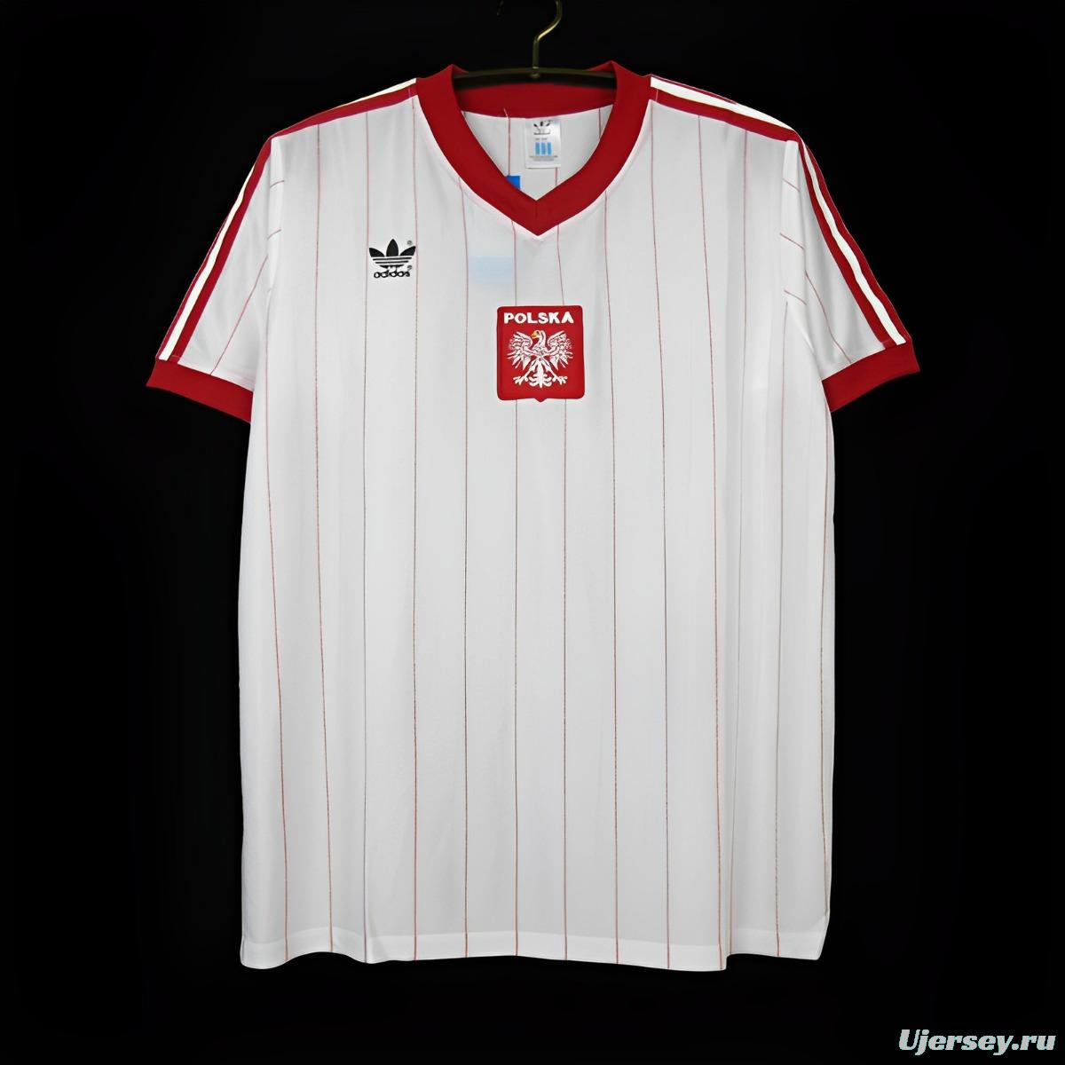 Retro 1982 Poland Home Jersey