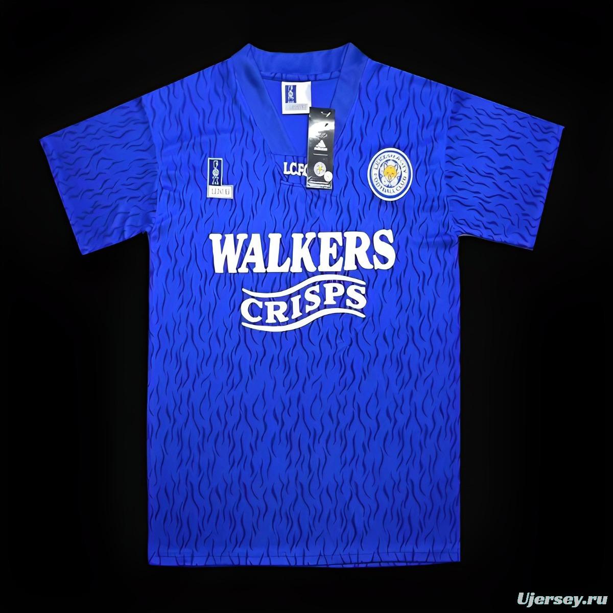 Retro 92/94 Leicester City Home Jersey