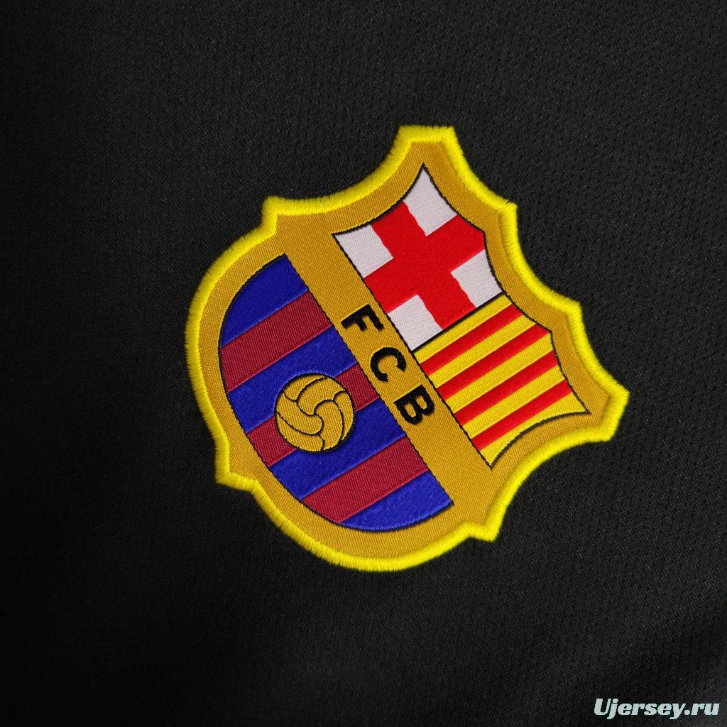 Retro 11/12 Barcelona Black Away Jersey