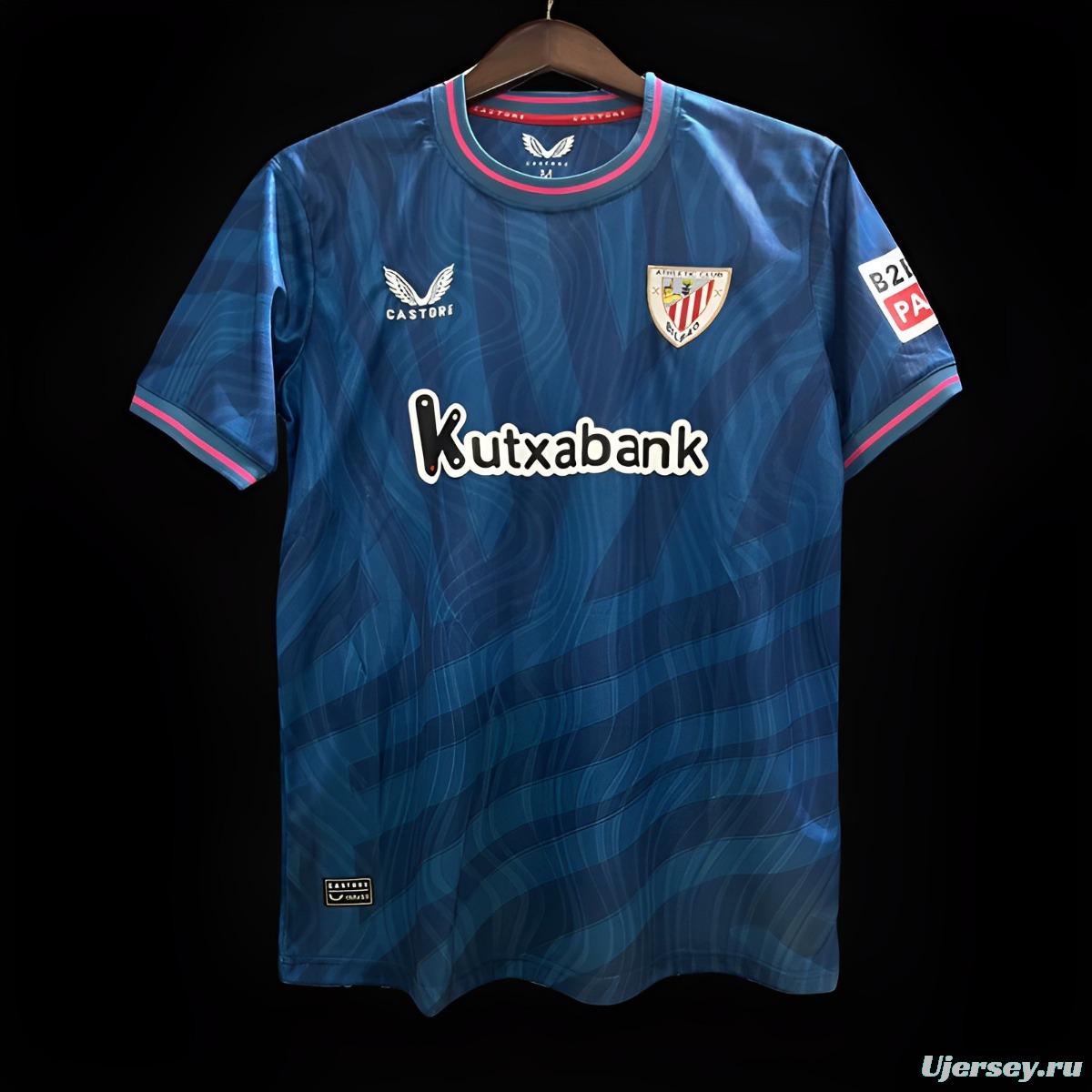 23/23 Athletic Bilbao 125th Anniversary Navy Jersey