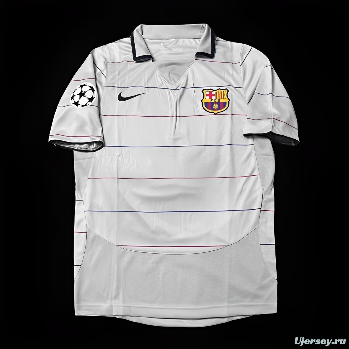 Retro 03/04 Barcelona Away Jersey