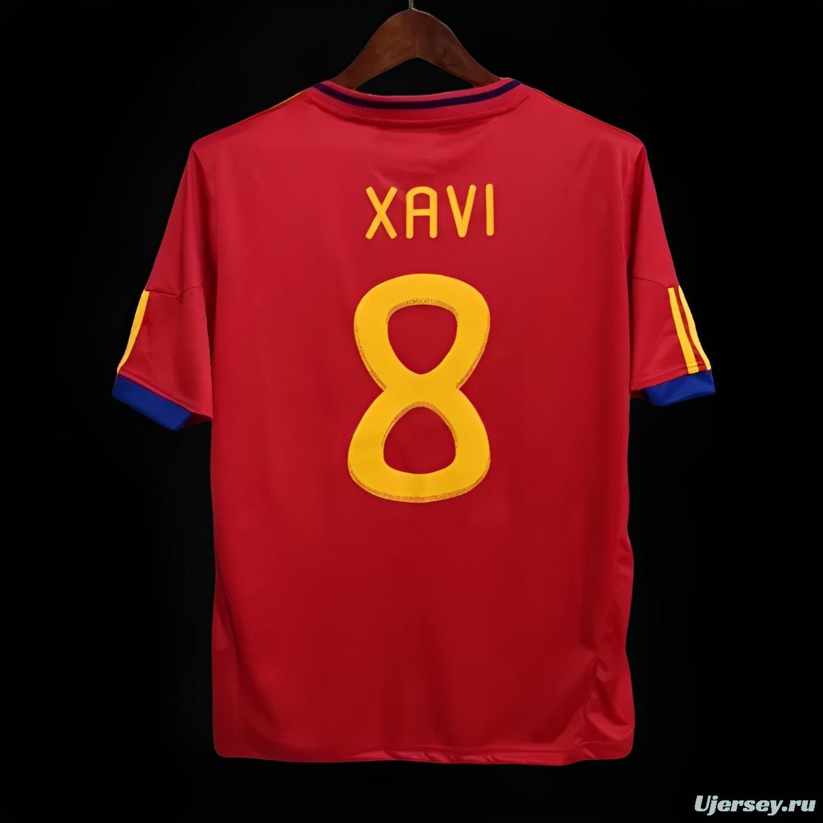 Retro 2010 Spain Home Jersey