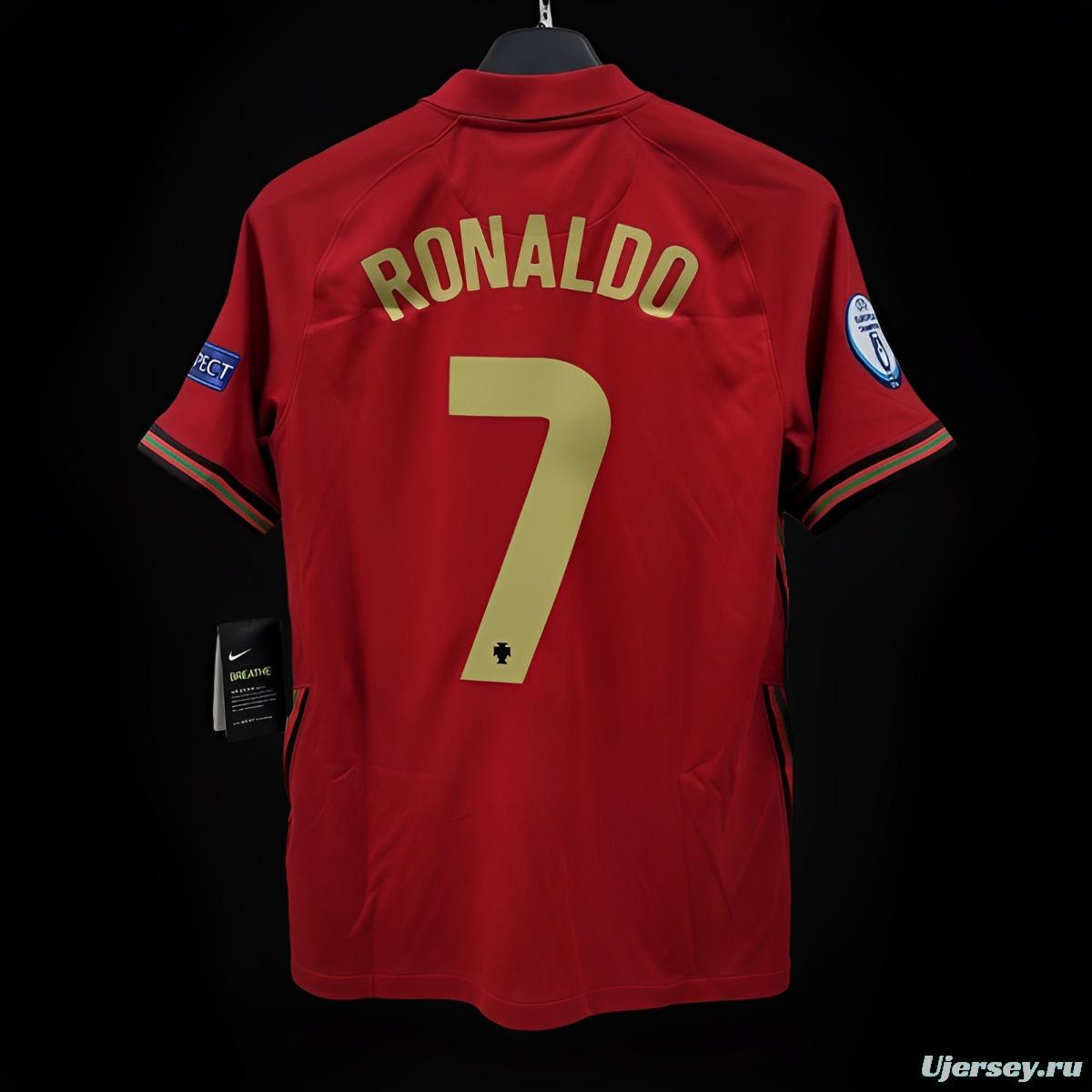 Retro 2020 Portugal Home Jersey