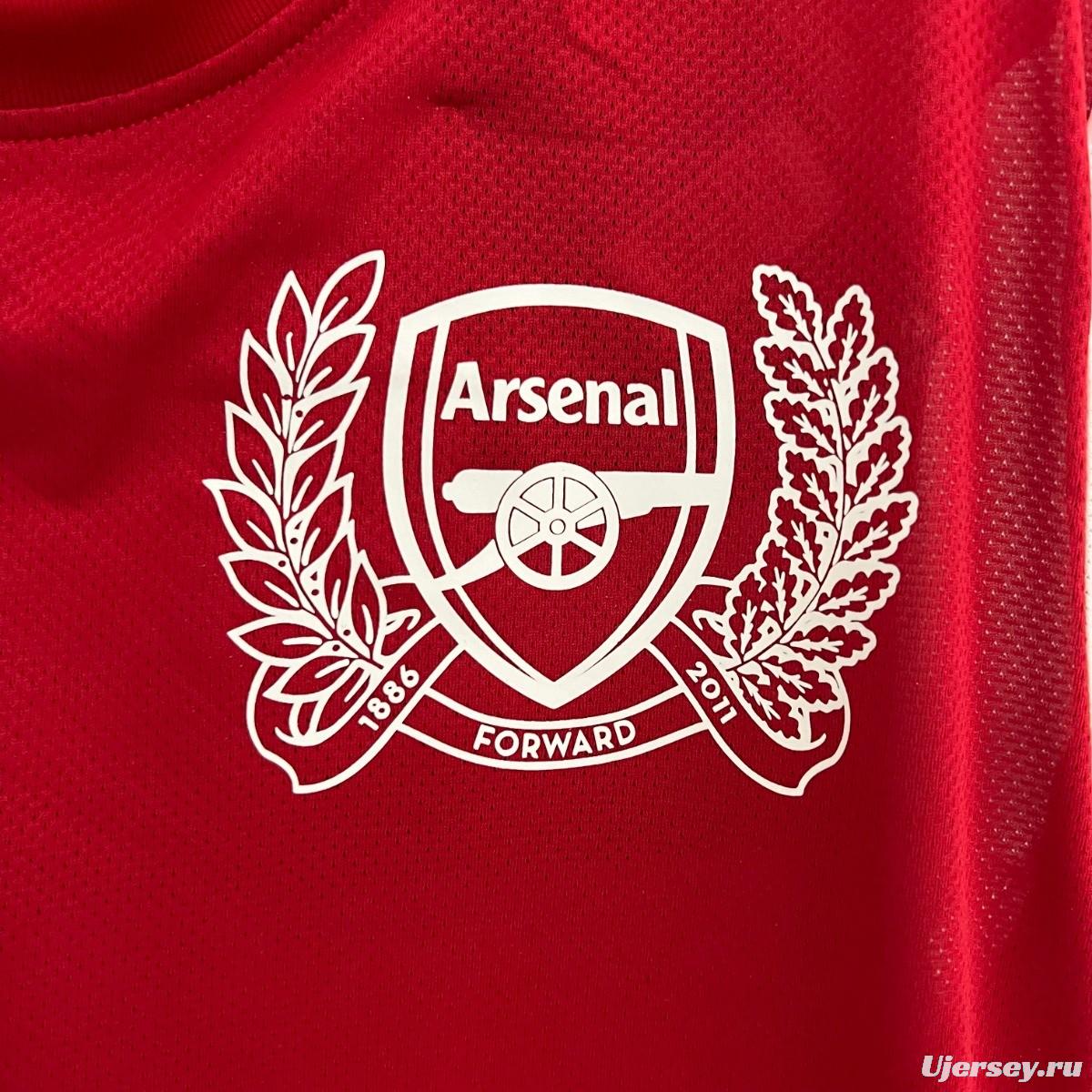 Retro Arsenal 11/12 Home 125th Anniversary Jersey