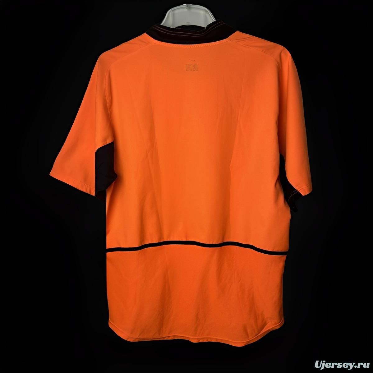Retro 2002 Netherlands Home Jersey