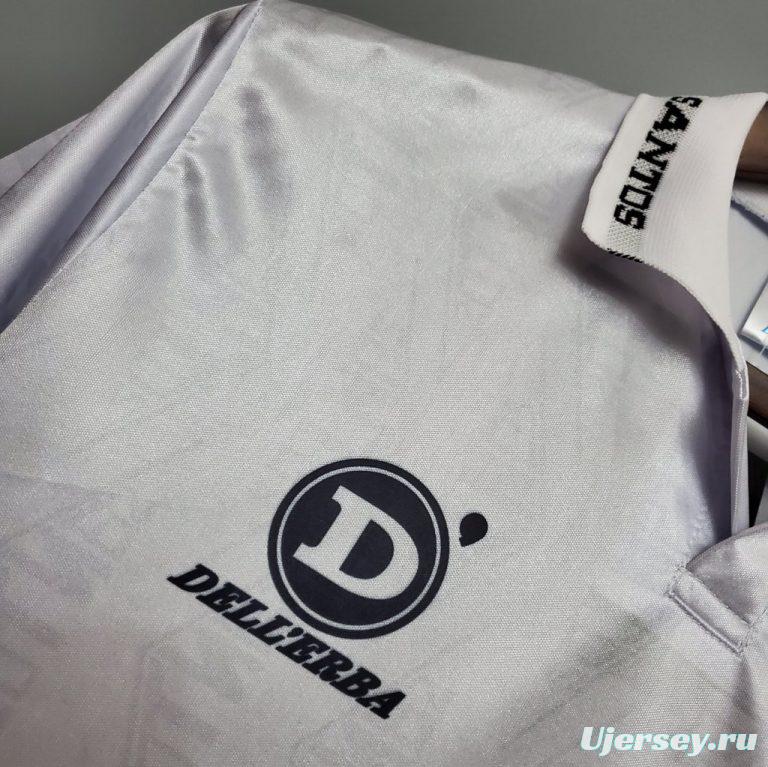 Retro 93/94 Santos Home Jersey