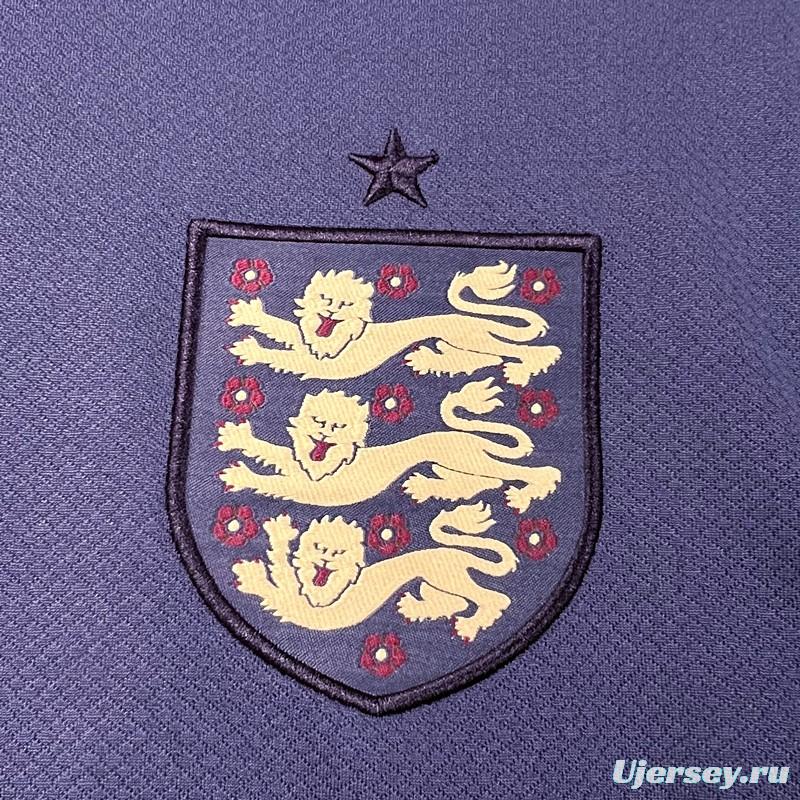 2024 England Away Blue Jersey