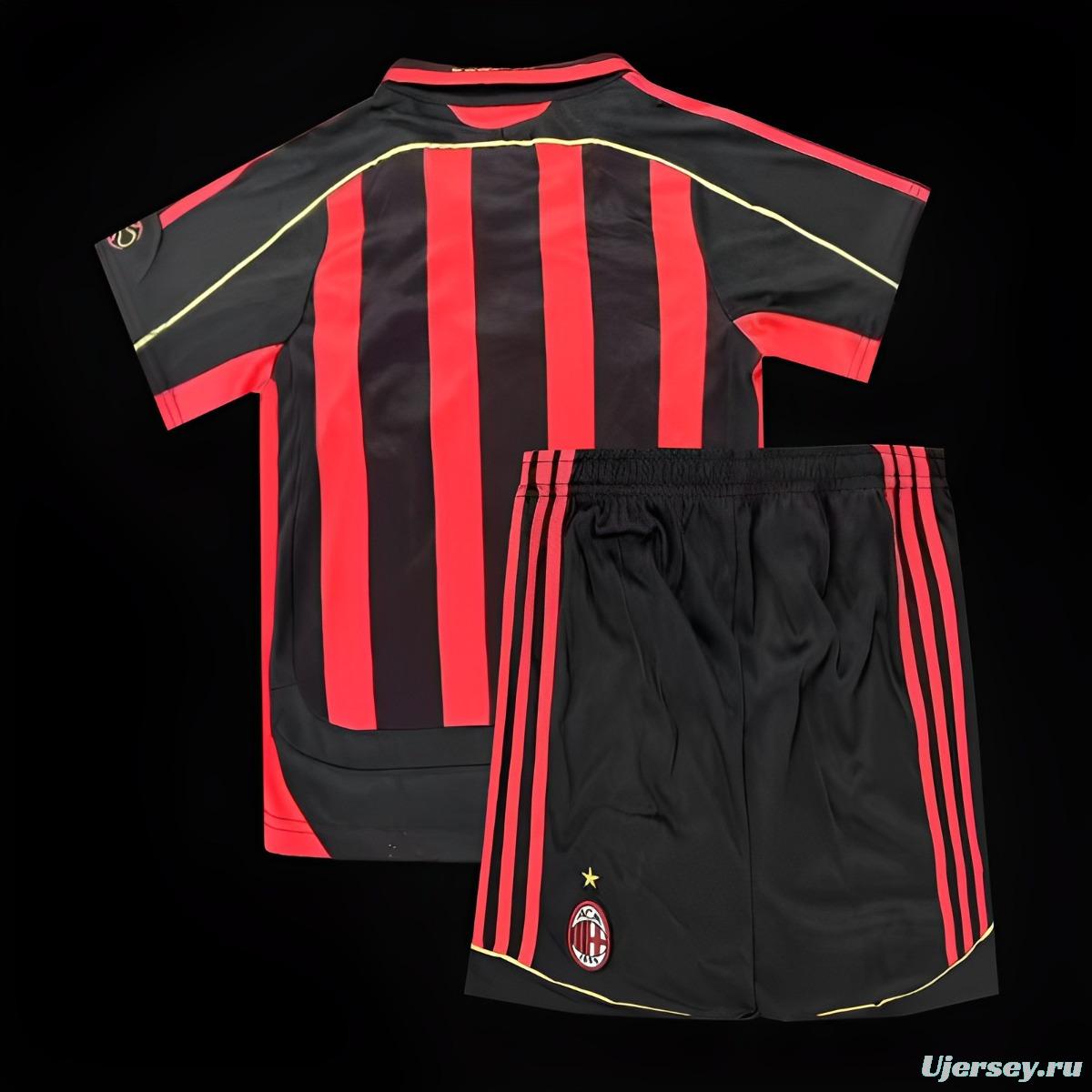 Retro 06/07 AC Milan Home Jersey