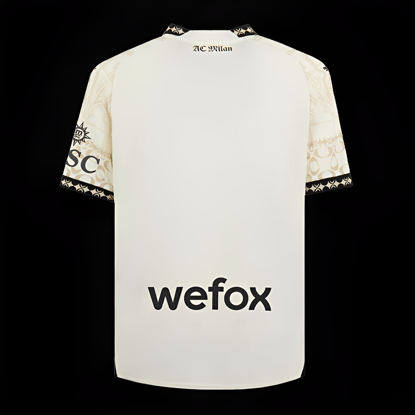 Retro 23/24 AC Milan Forth White Jersey