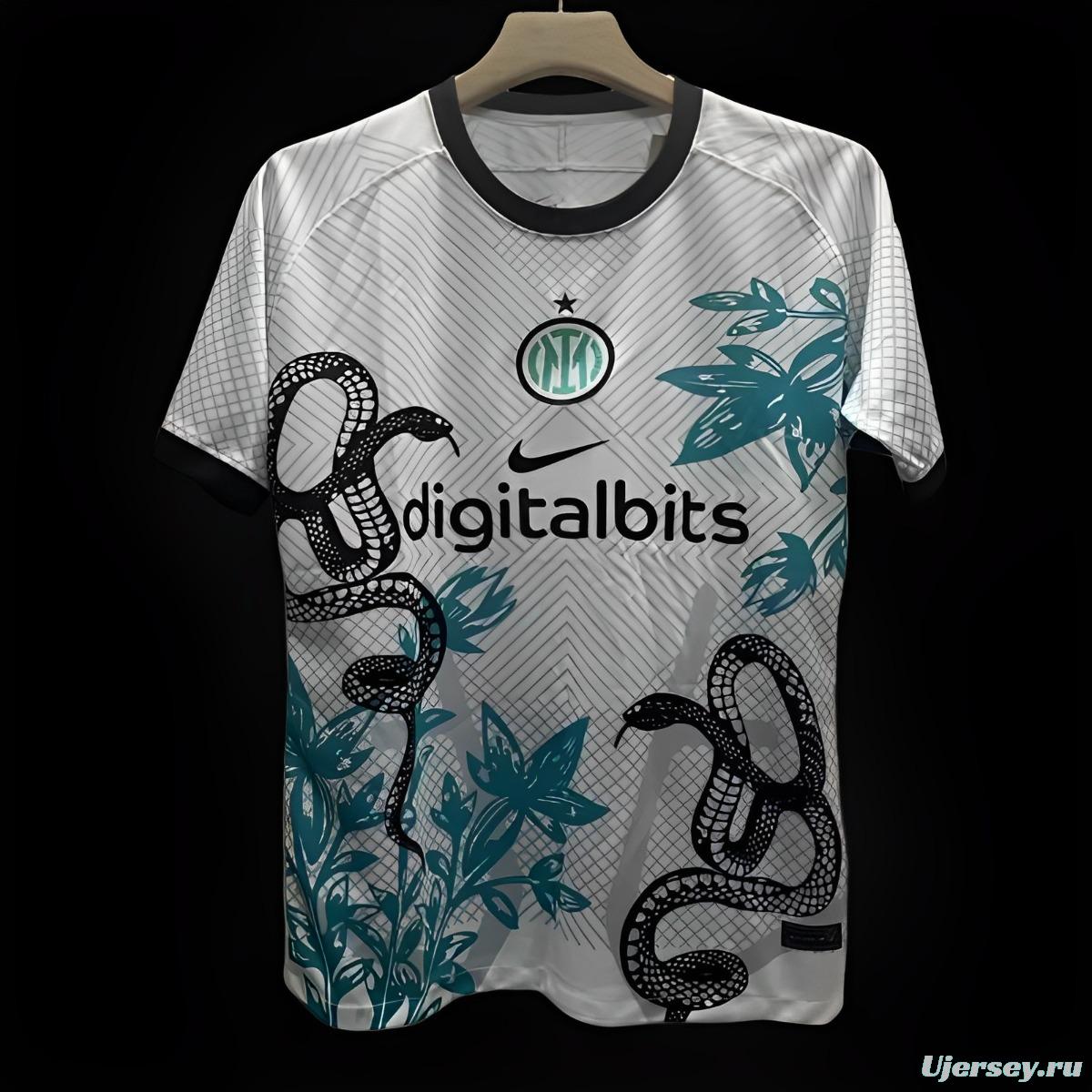 24/25 Inter Milan White Japan Nature Jersey