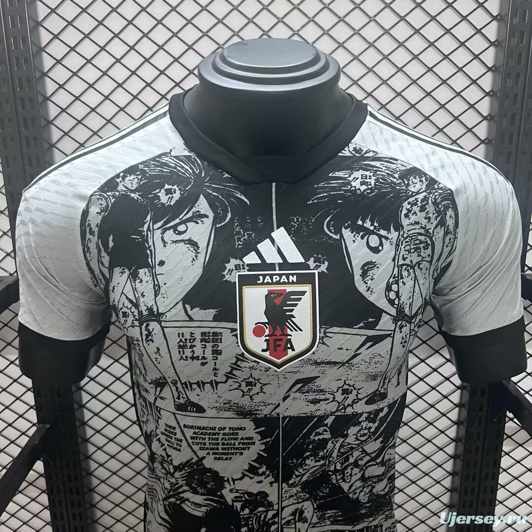 Player Version 2023 Japan Captain Tsubas Special White/Black Jersey