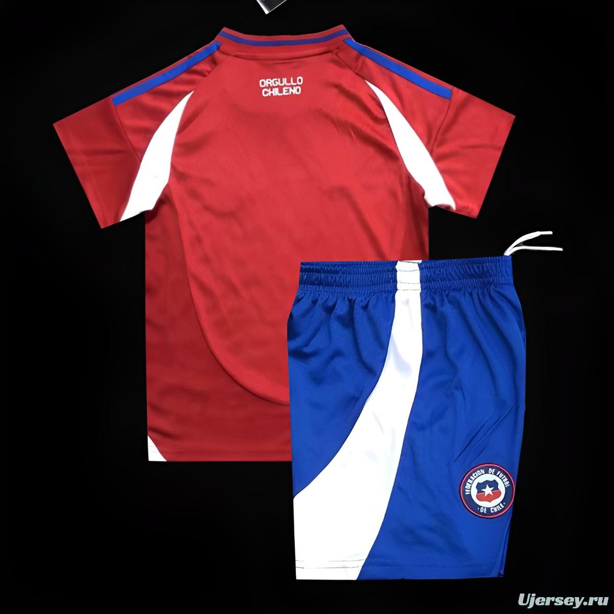 2024 Kids Chile Home Jersey