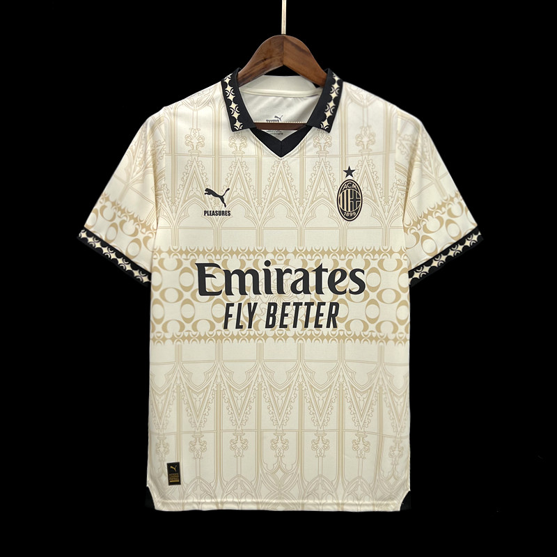 Retro 23/24 AC Milan Forth White Jersey