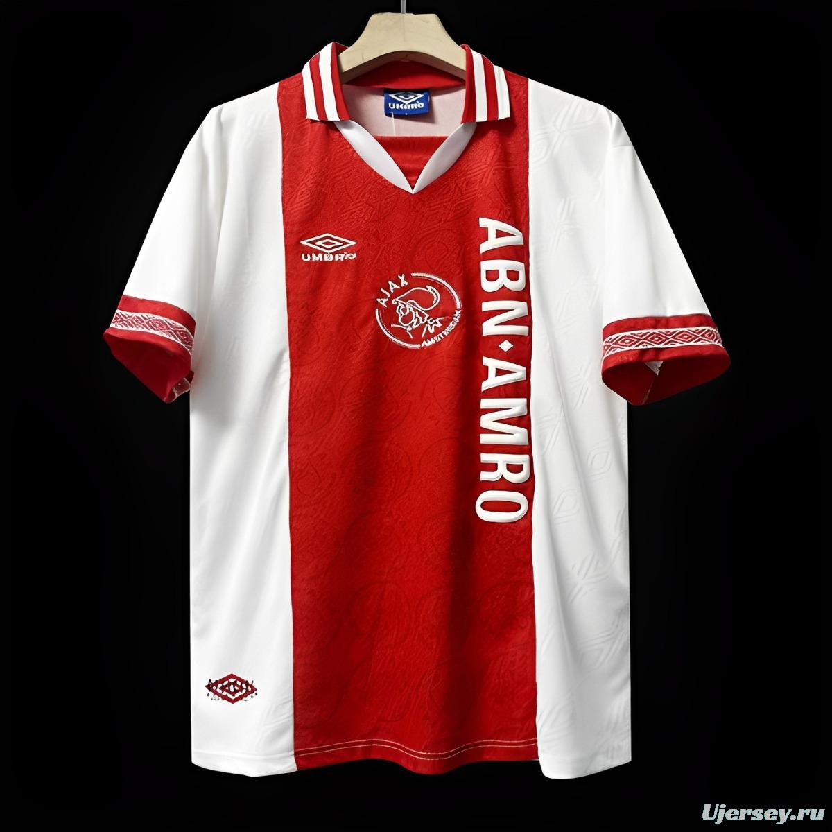 Retro 94/95 Ajax Home Jersey