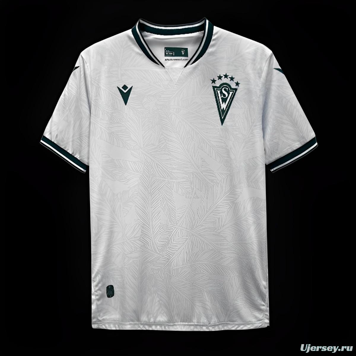 24/25 Santiago Wanderers Away White Jersey
