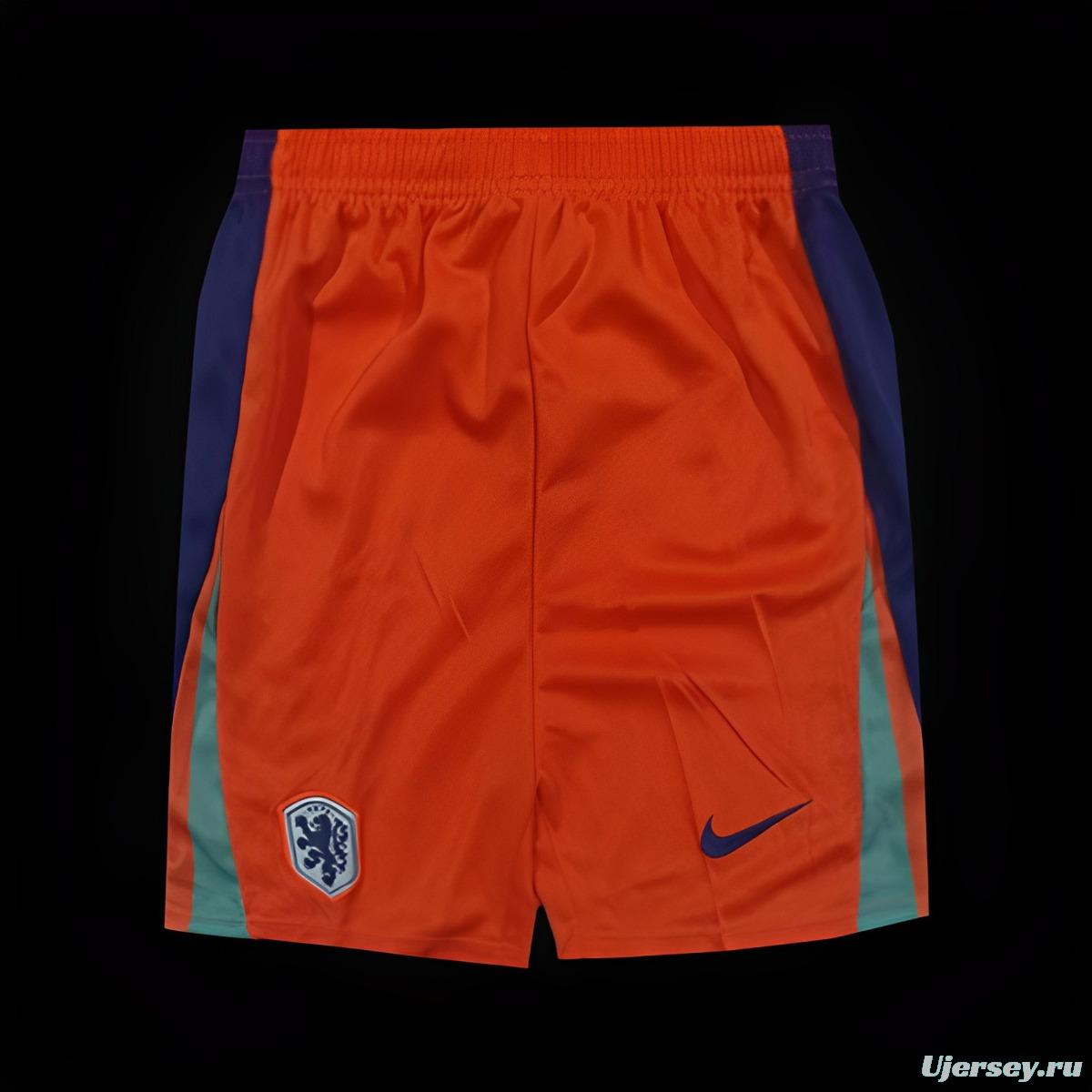 2024 Netherlands Home Shorts