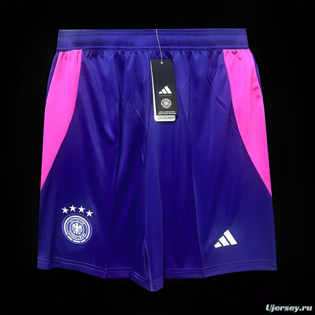 2024 Germany Away Purple Shorts