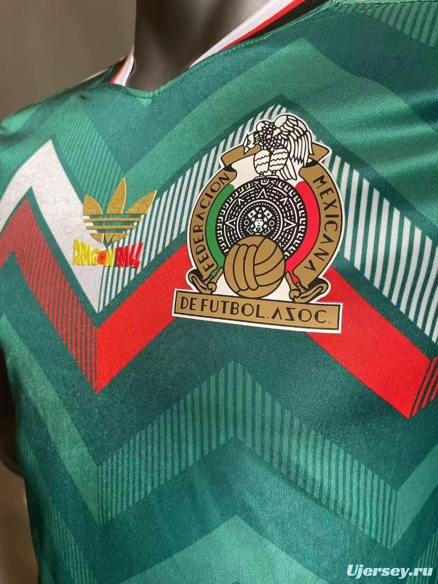 Player Version 2024 Mexico Green Dragon Ball Special Jersey