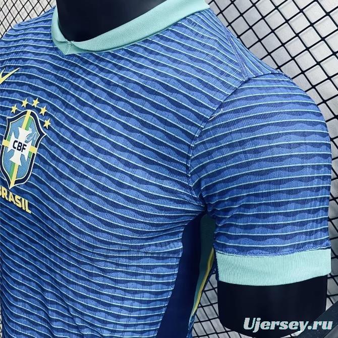 Player Version 2023 Brazil Blue Jersey