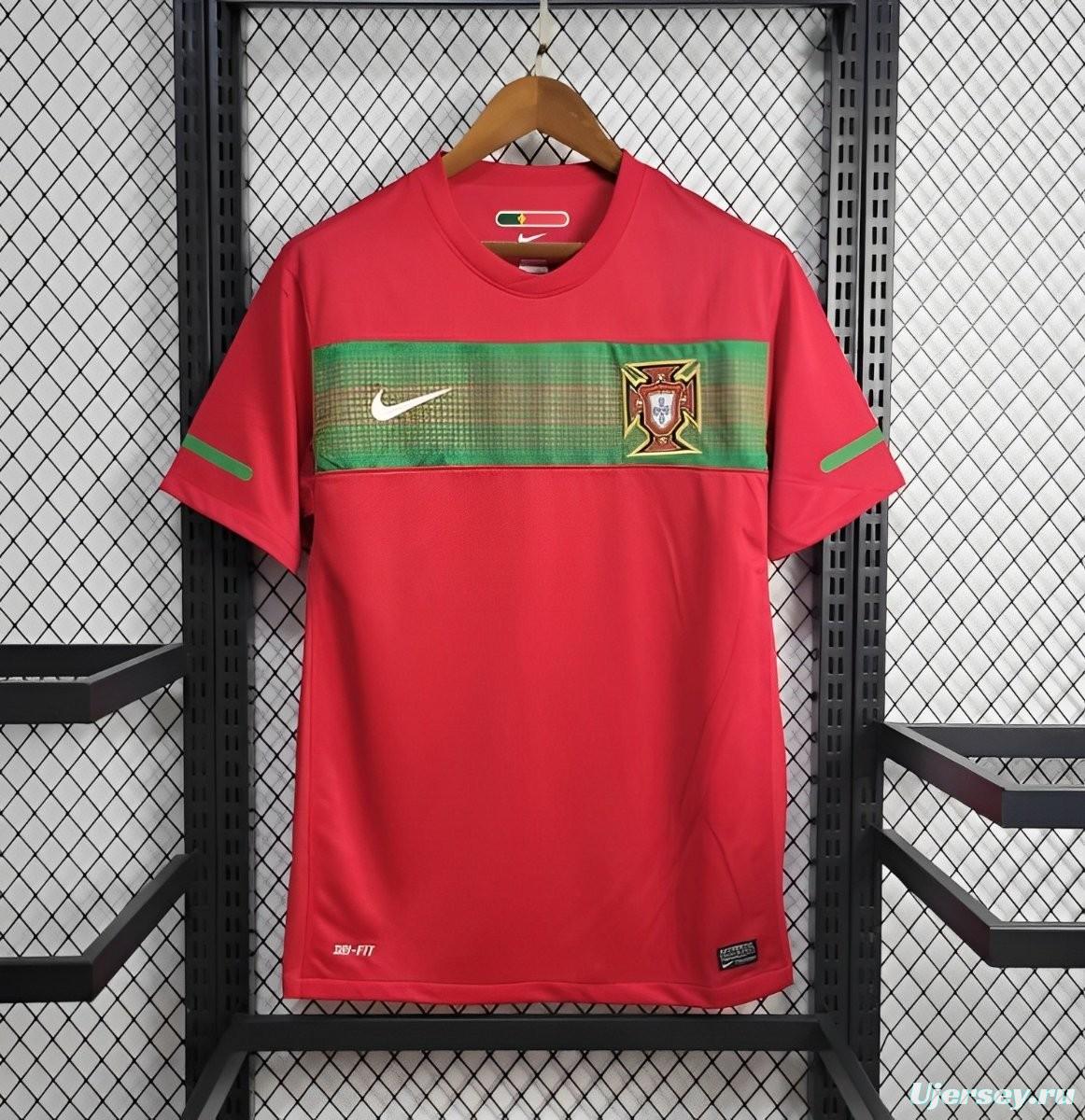 Retro 2010 Portugal Home Jersey