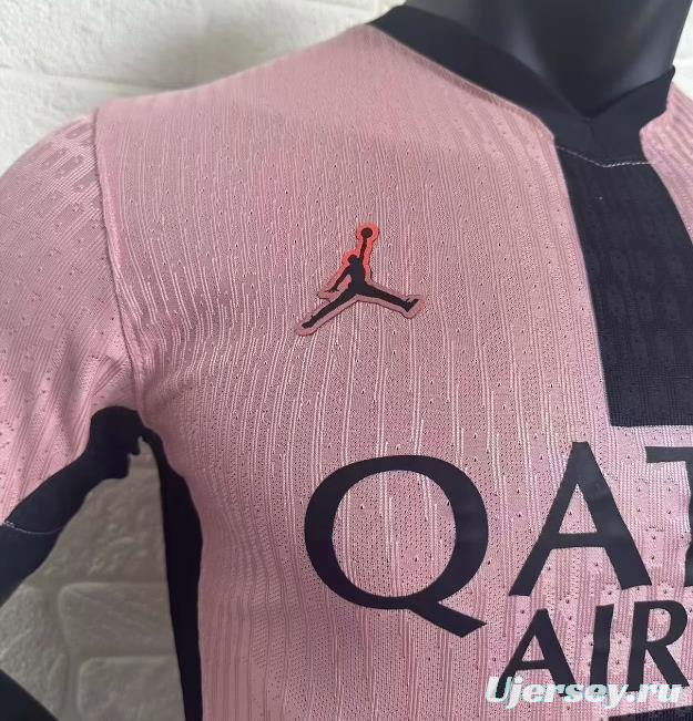 Player Version 24/25 PSG Third Pink Jersey