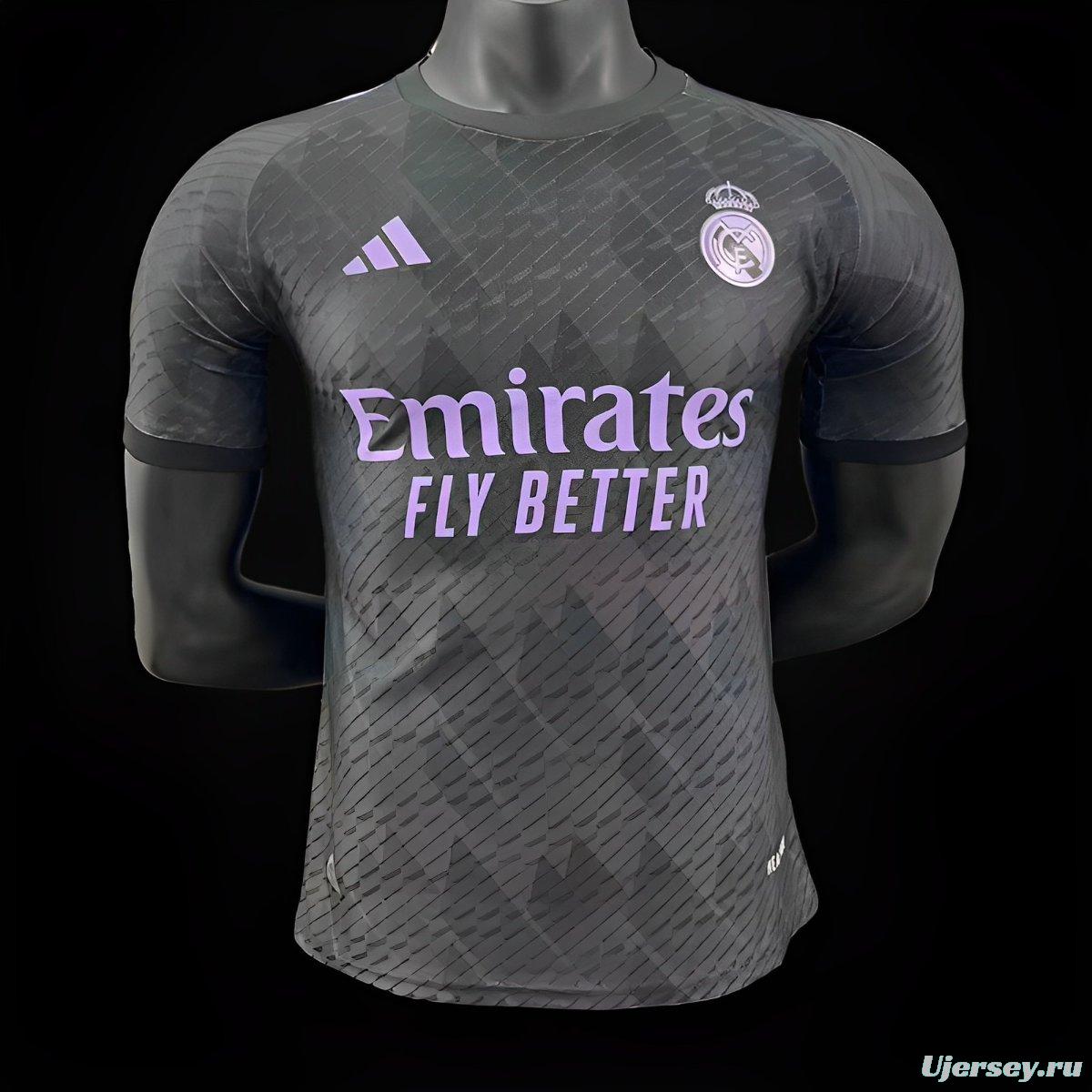 Player Version 23/24 Real Madrid Purple Black Jersey