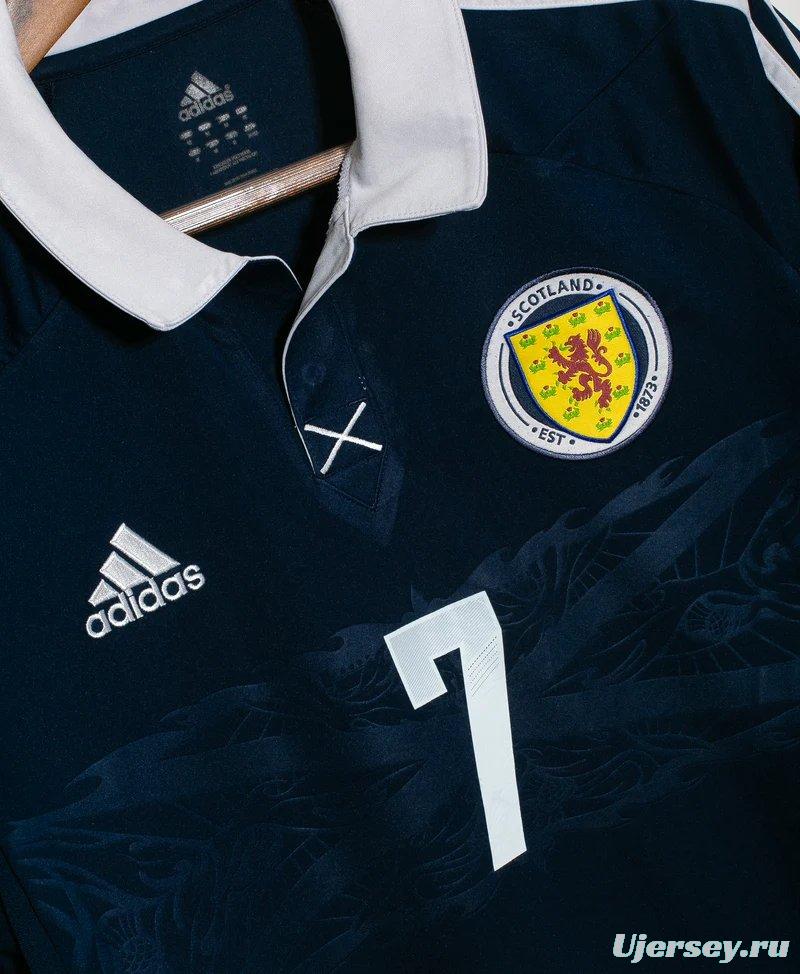 Retro 2011/13 Scotland Home Jersey