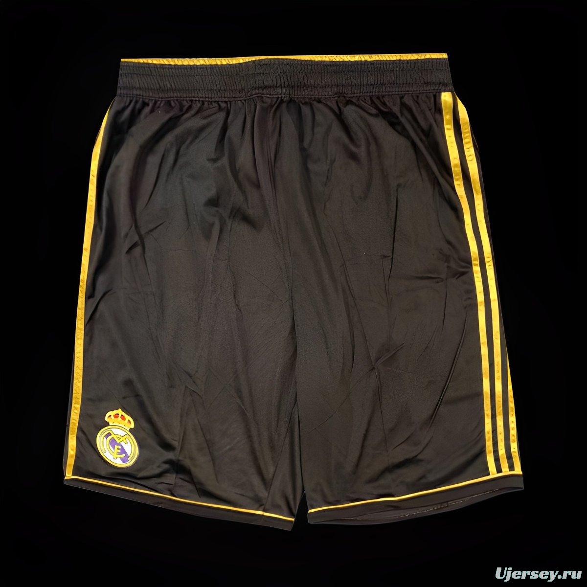 Retro 11/12 Real Madrid Away Black Jersey