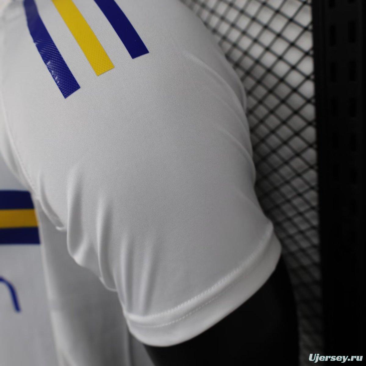 Player Version 24/25 Boca Juniors Away White Jersey