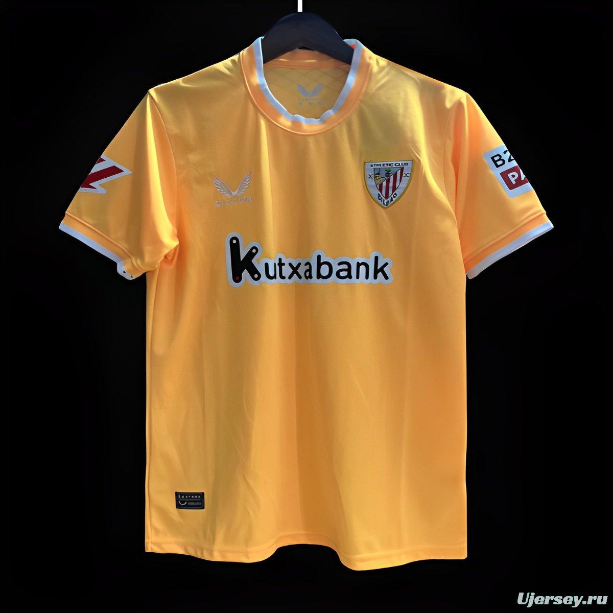 24/25 Athletic Bilbao Away Yellow Jersey