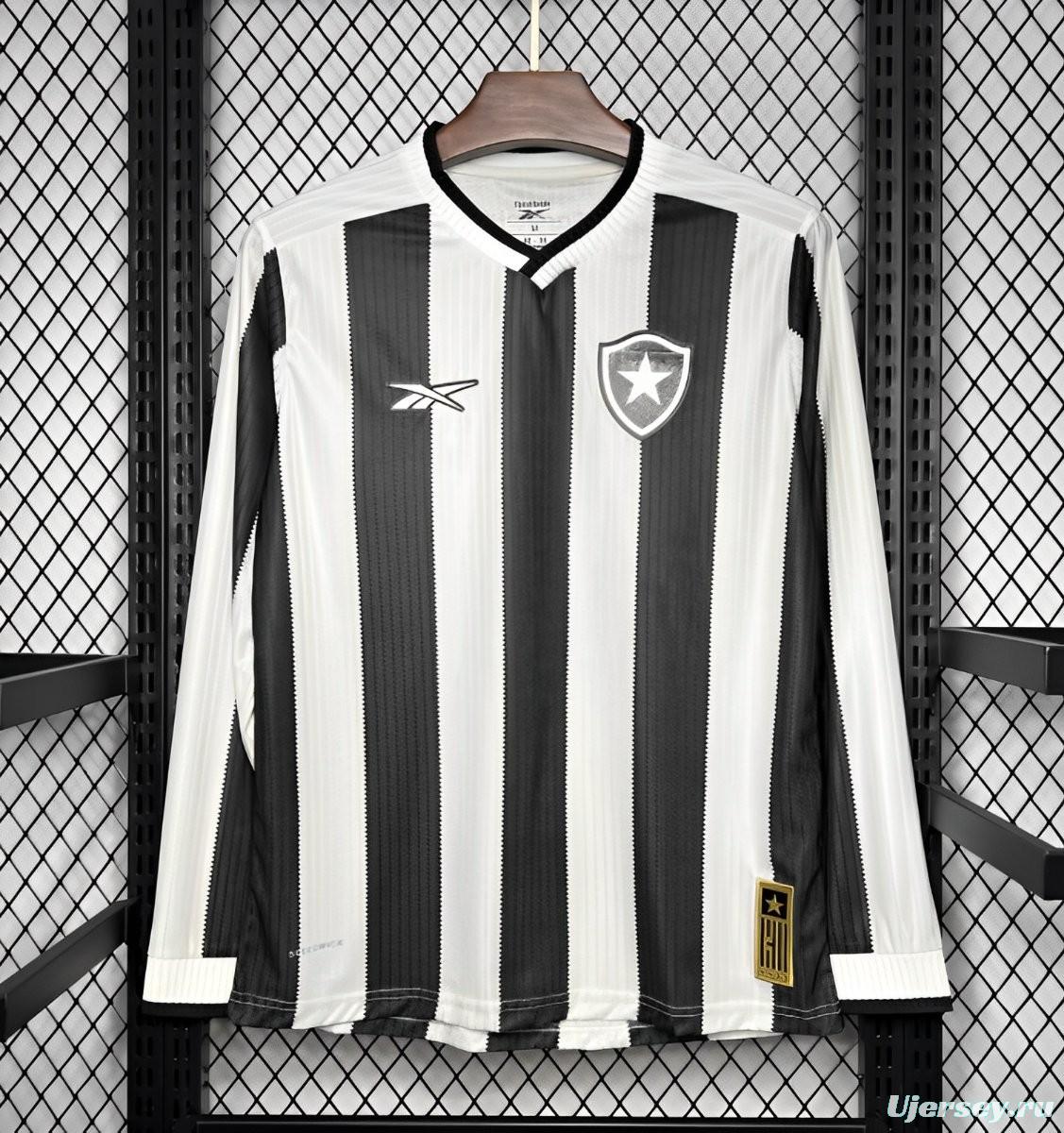 24/25 Botafogo Home Long Sleeve Jersey