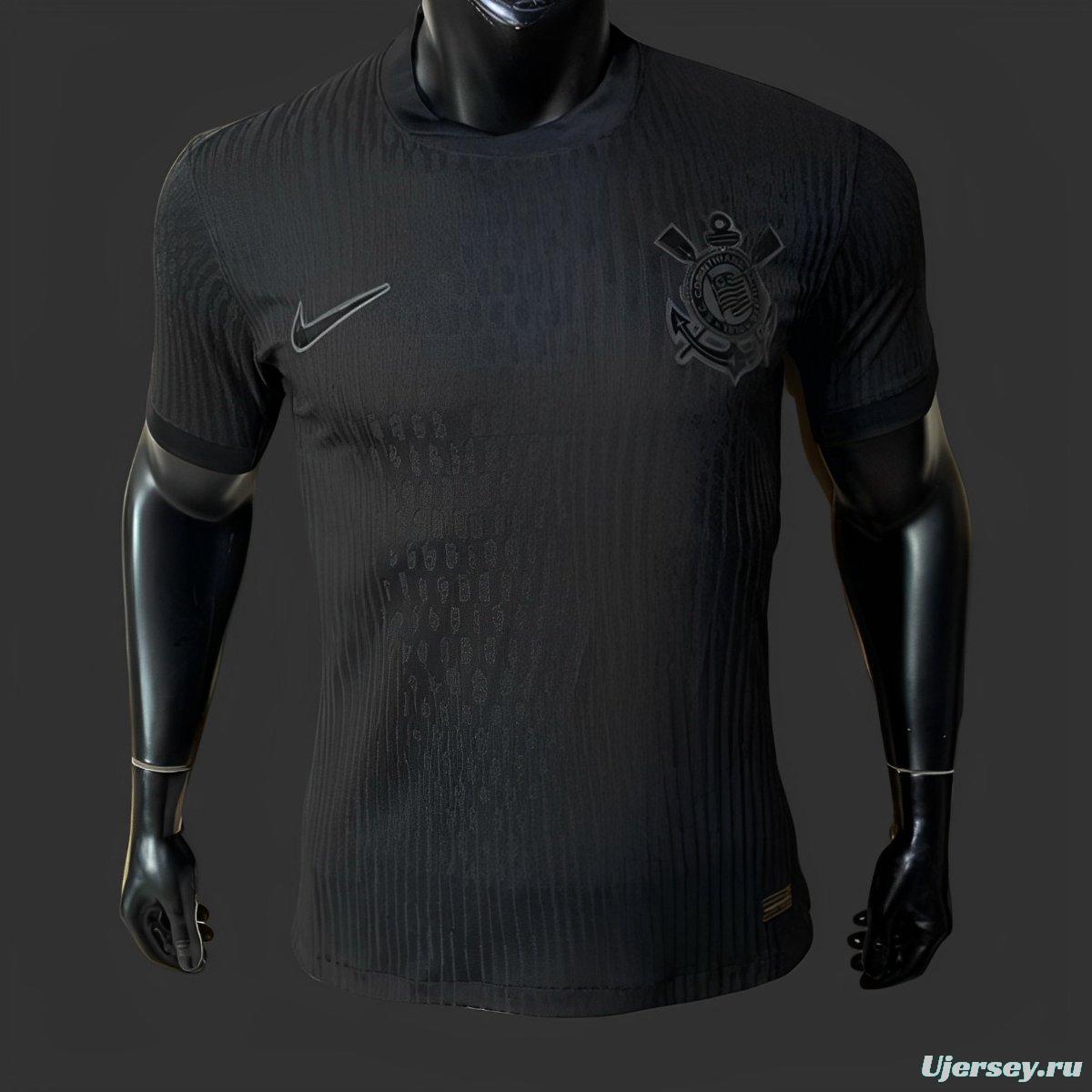 Player Version 24/25 Corinthians Away Black Jersey