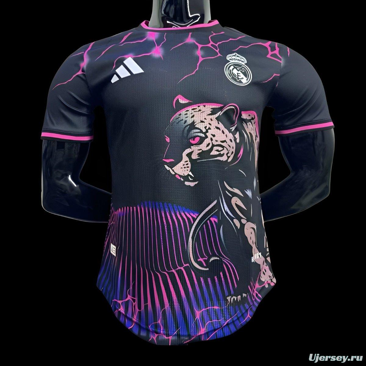 Player Version 24/25 Real Madrid Black/Purple Special Jersey