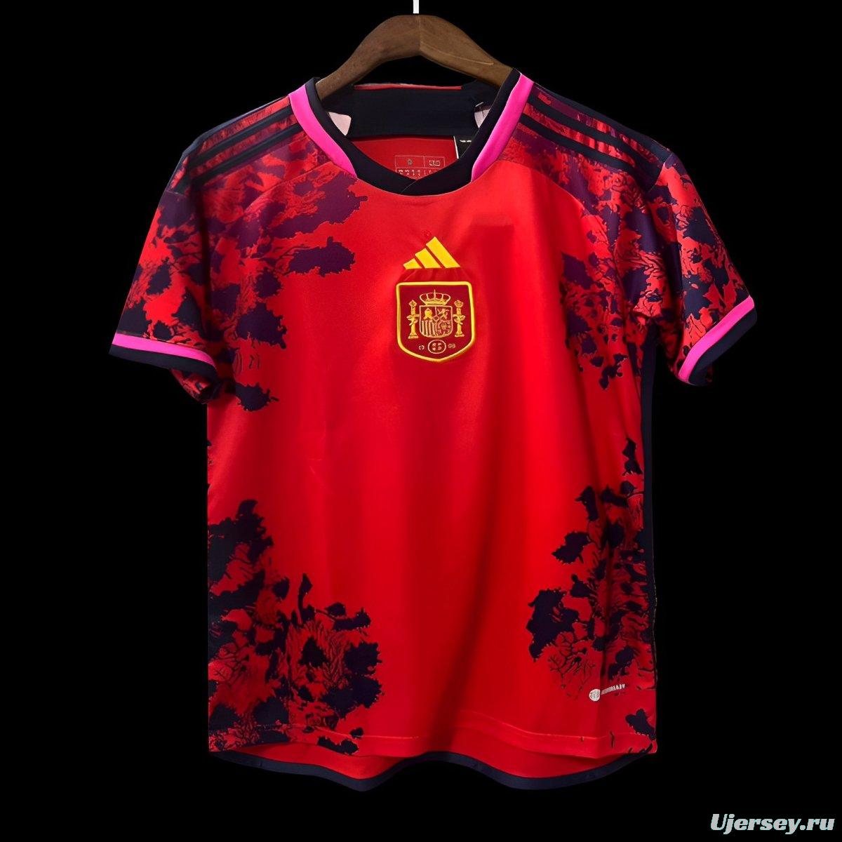 2024 Spain Red Special Jersey