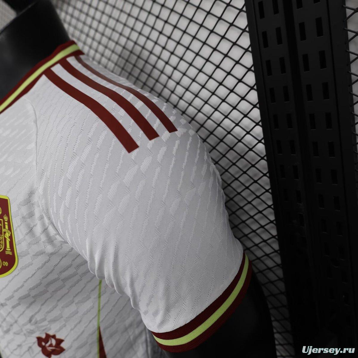 Player Version 2024 Spain White Special Jersey