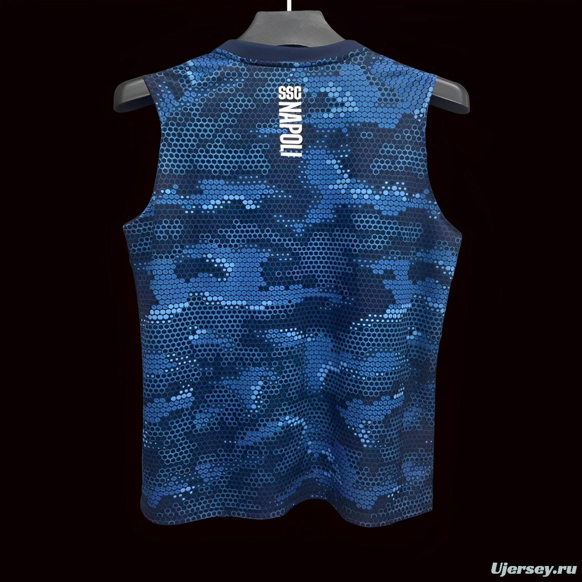 24/25 SSC Napoli Navy Vest Jersey