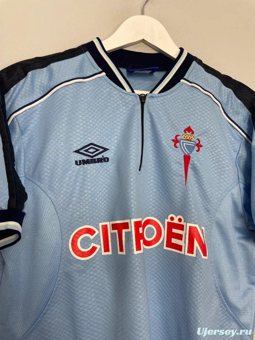 Retro 99/01 Celta de Vigo Home Jersey