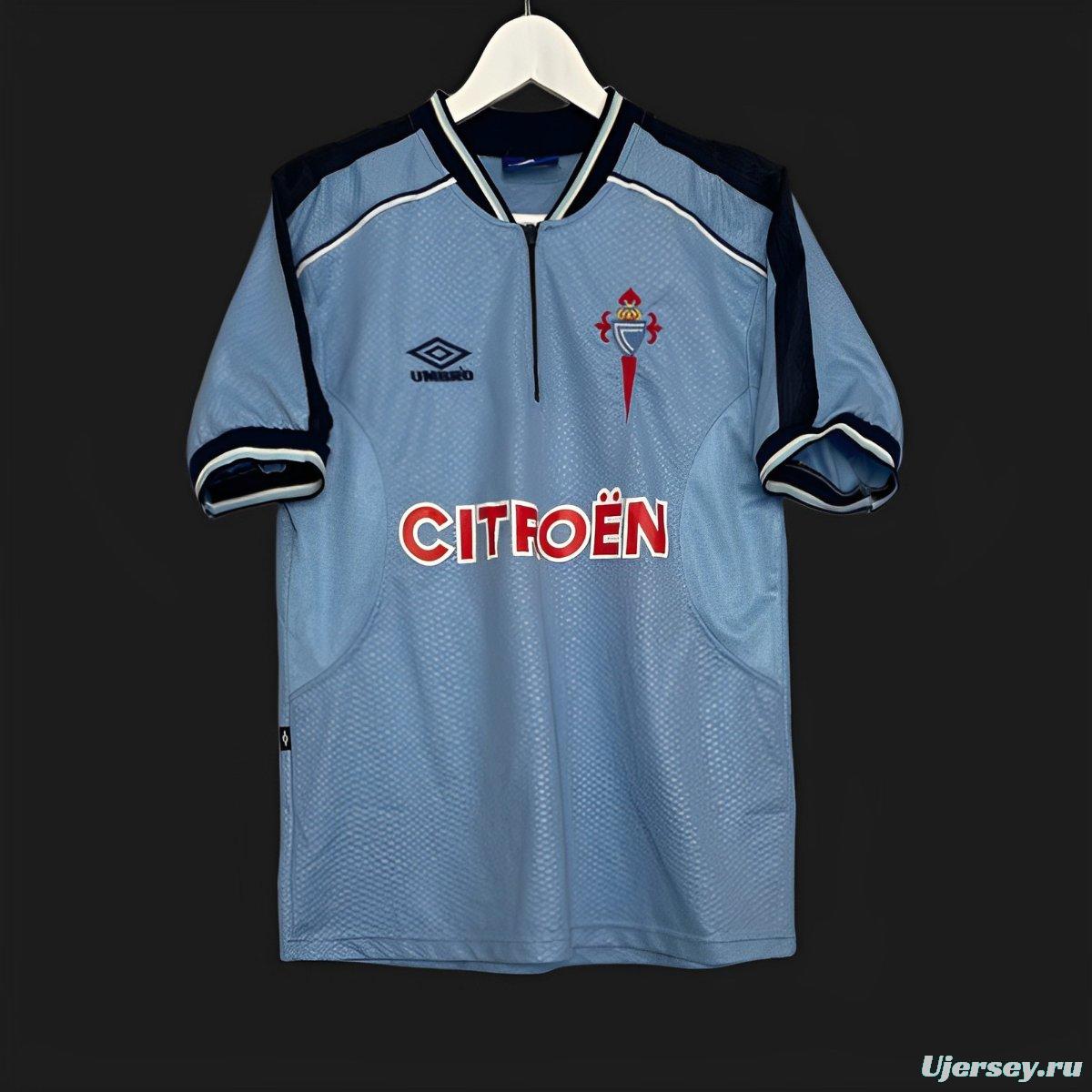 Retro 99/01 Celta de Vigo Home Jersey