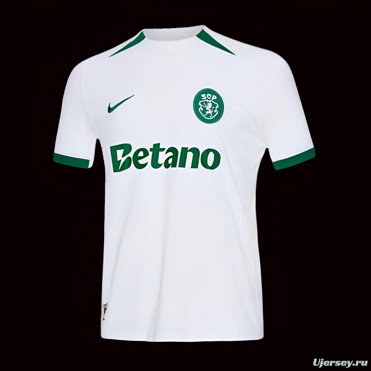 24/25 Sporting Lisbon Away White Jersey