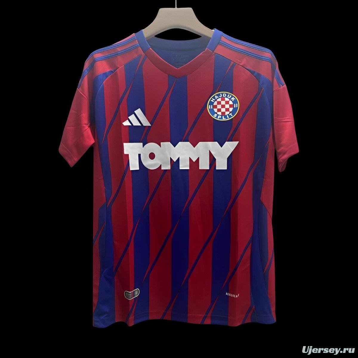 24/25 Hajduk Split Home Jersey