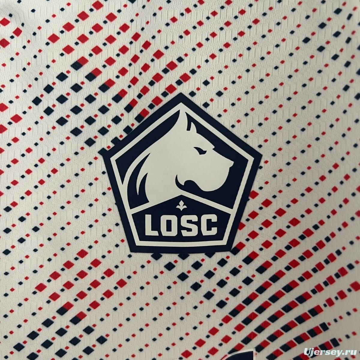 24/25 Lille OSC Away White Jersey