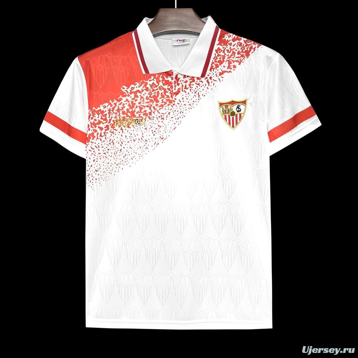 Retro 93/94 Sevilla FC Home Jersey