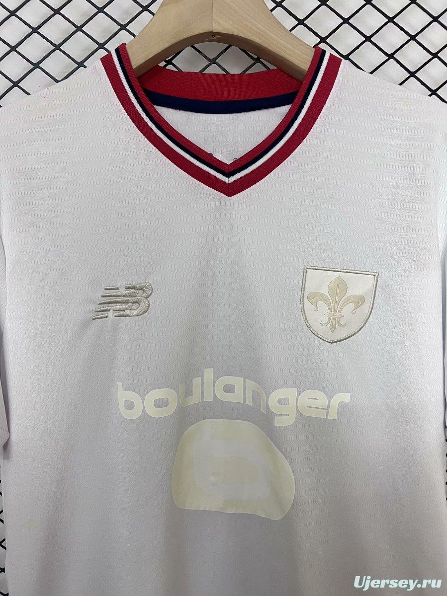 24/25 Lille OSC White 80th Anniversary Jersey