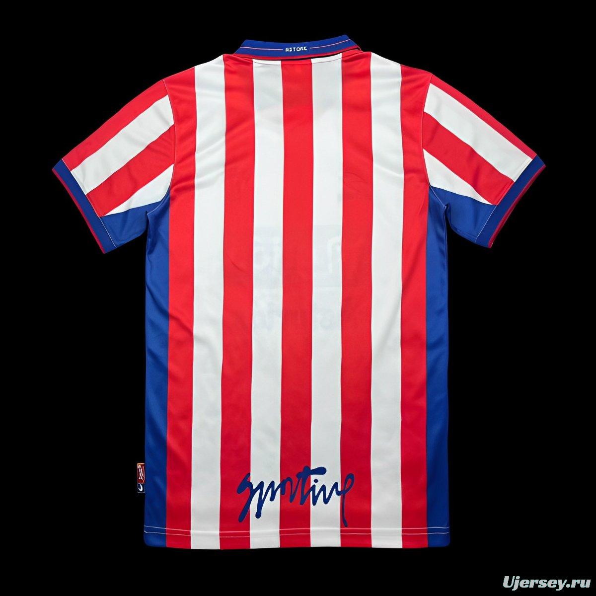 Retro 01/02 Sporting Gijon Home Jersey