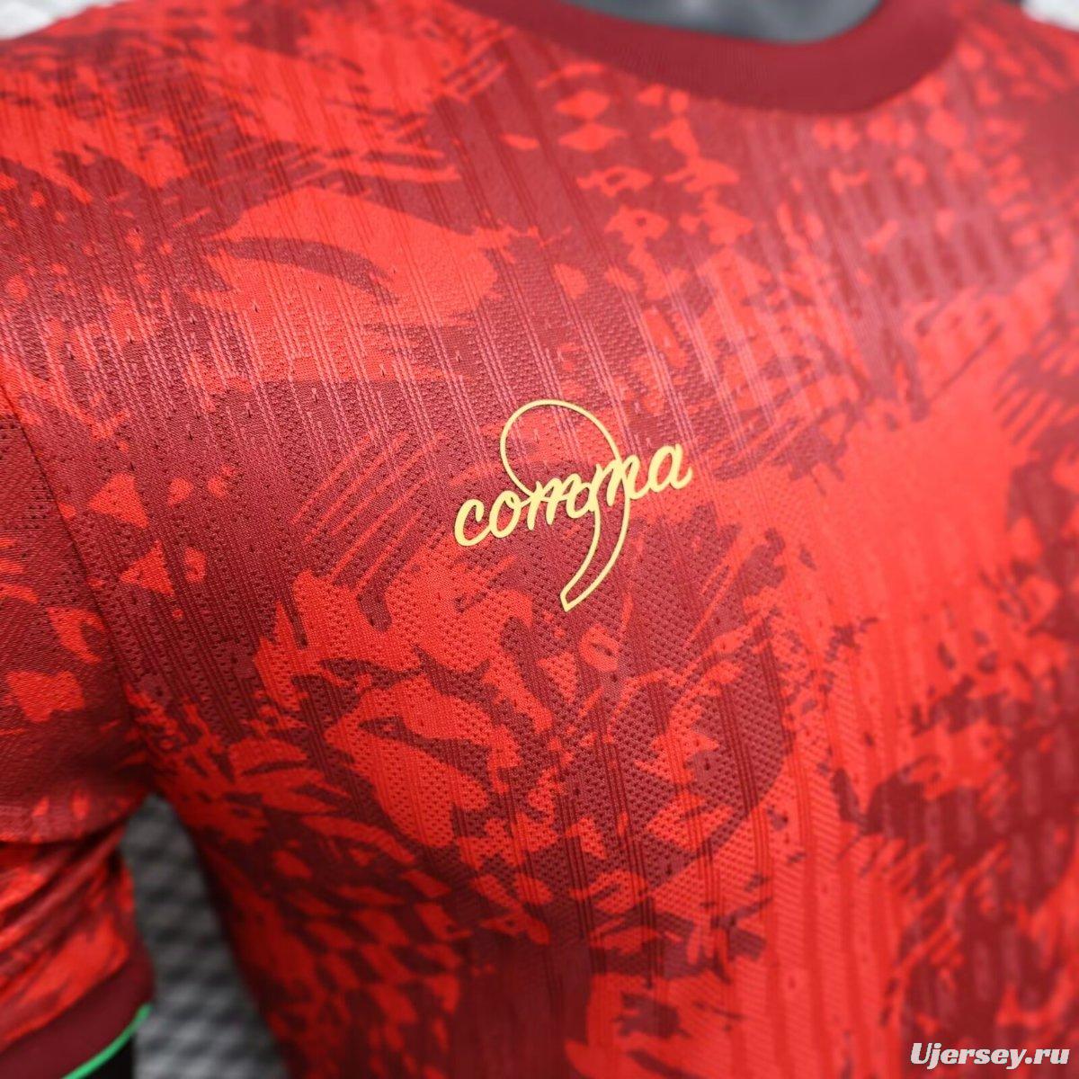 Player Version 2024 Portugal Comma Football Champions Of Europe Jersey