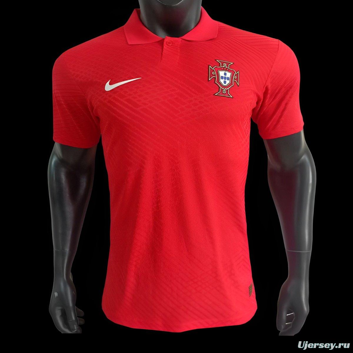 Player Version 2024 Portugal Red POLO Jersey