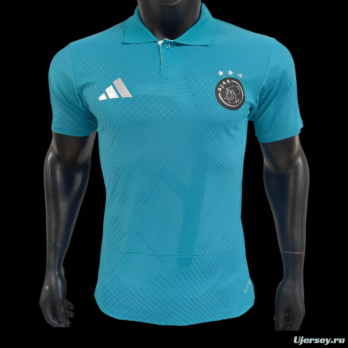 Player Version 24/25 Ajax Skyblue Polo Jersey