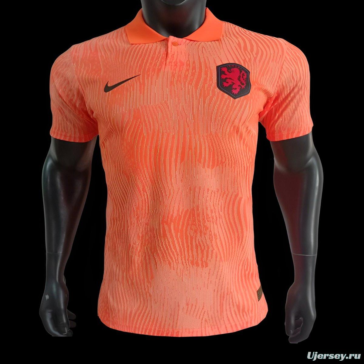 Player Version 2024 Netherlands Orange POLO Jersey